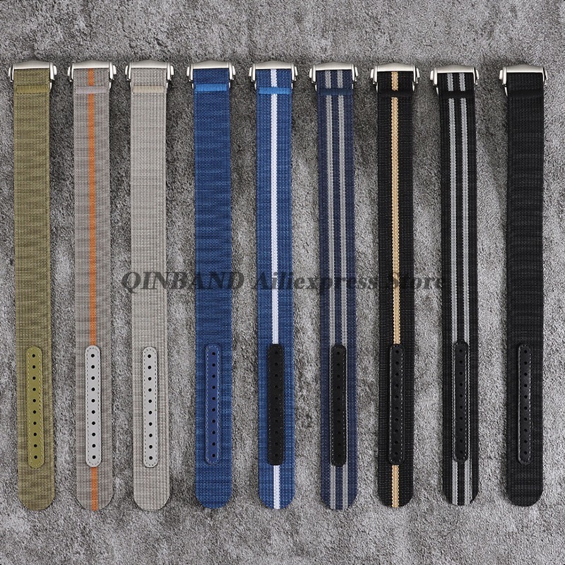 Nato Strap Nylon - 20 ミリメートル 22 ミリメートルキャンバスナイロン時計バンドユニバーサル男性女性ストラップ折りたたみバックルミリタリースポーツブレスレットリストベルトチューダー用オメガ用
