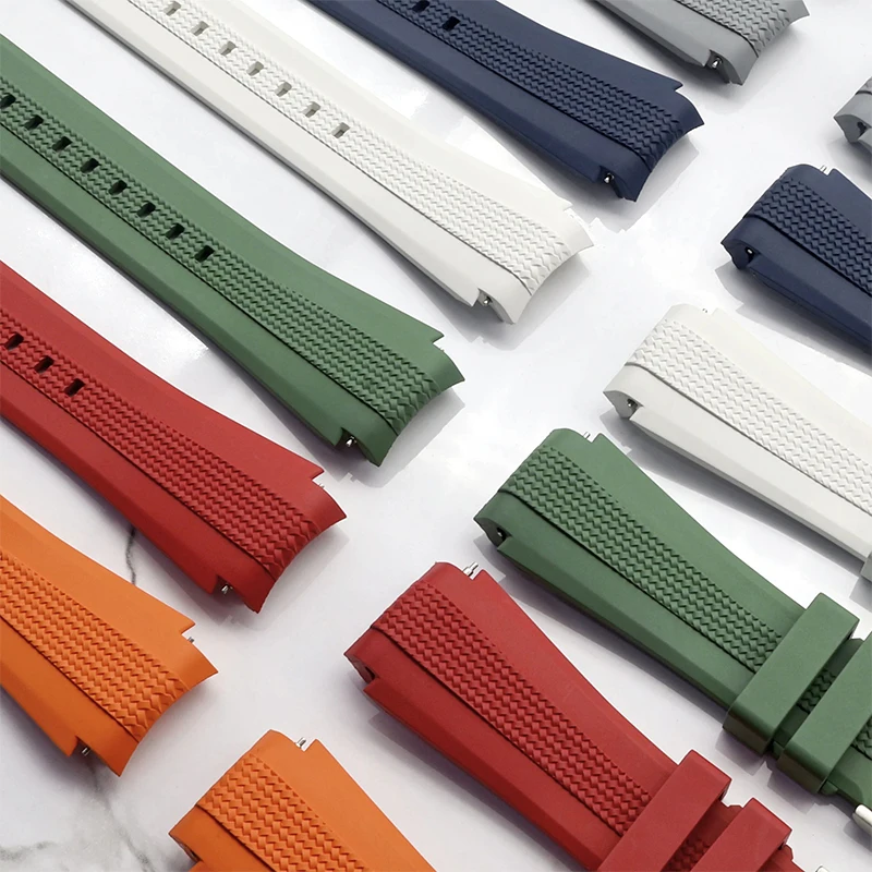 クイックリリースシリコンスポーツウォッチバンド、スピードマス - Curved Spring Bar のレビューと価格