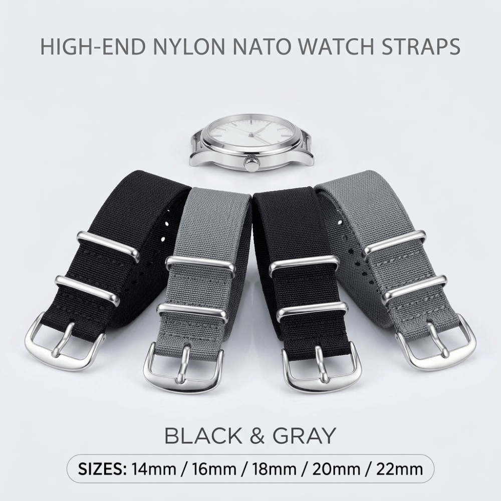 14/16/18/20/22 ミリメートル NATO 時計バ - Nato Strap Nylon のレビューと価格