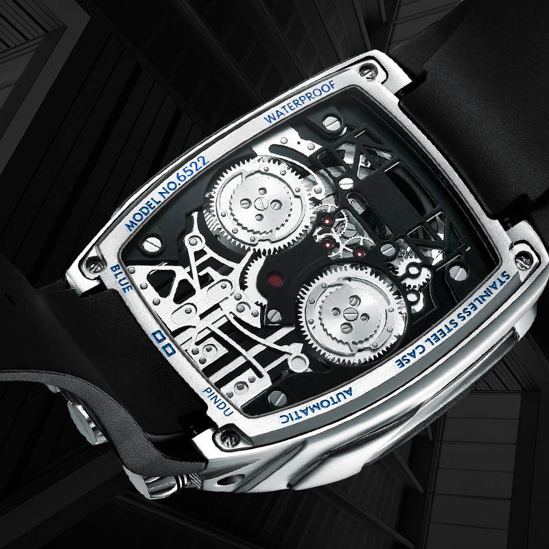 PINDU メンズ自動腕時計 42 ミリメートル高級トノー機 - Omega Watch Constellation のレビューと価格