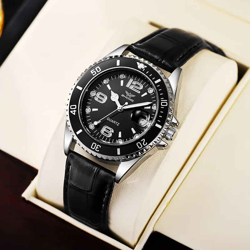 ファッションレザーストラップメンズビジネスウォッチカジュアル - Cartier Watch Tank のレビューと価格
