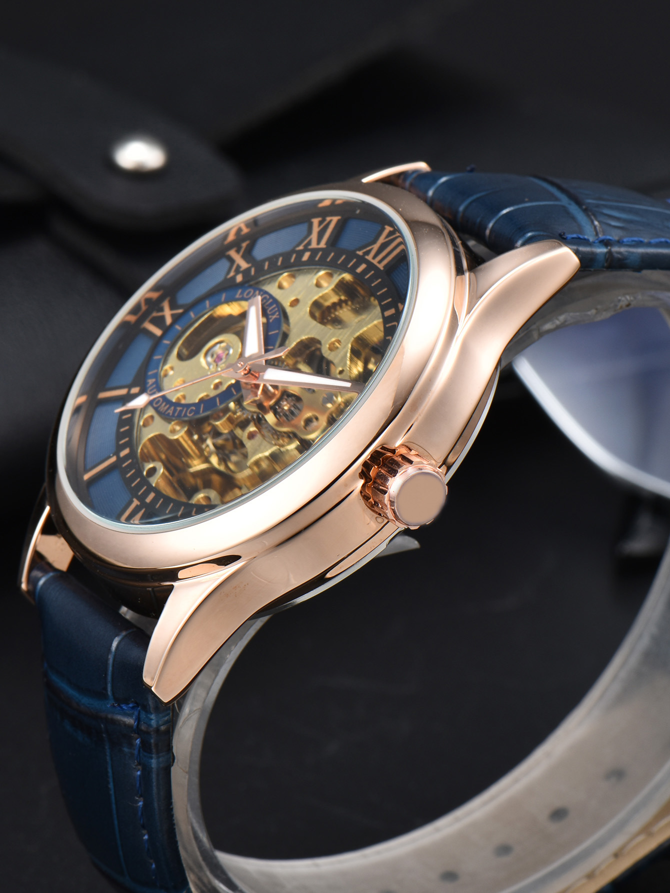 メンズ自動巻き腕時計、高級感あふれるローマ数字の機械式腕時計 - Seiko Watch Presage のレビューと価格