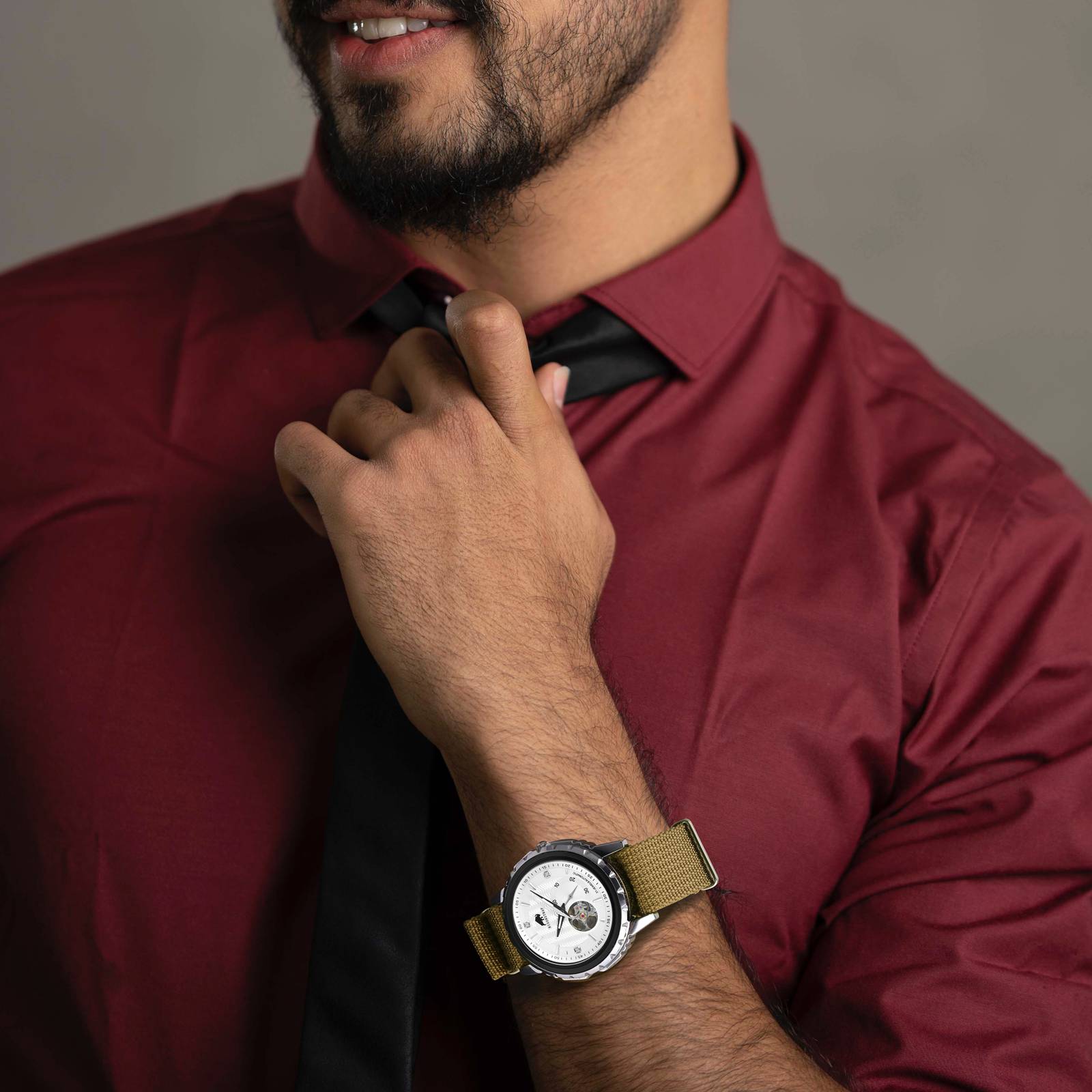 BISONSTRAP メンズ腕時計ストラップ 18mm 20 - Suede Strap Watch のレビューと価格