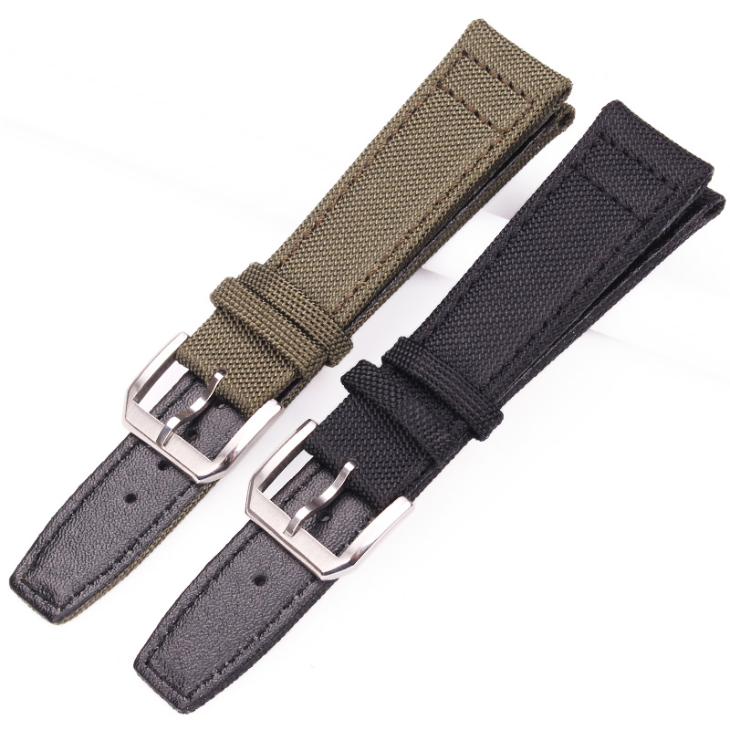 ユニセックスバックル付き本革時計バンド,ピンバックルストラッ - Nato Strap Nylon のレビューと価格