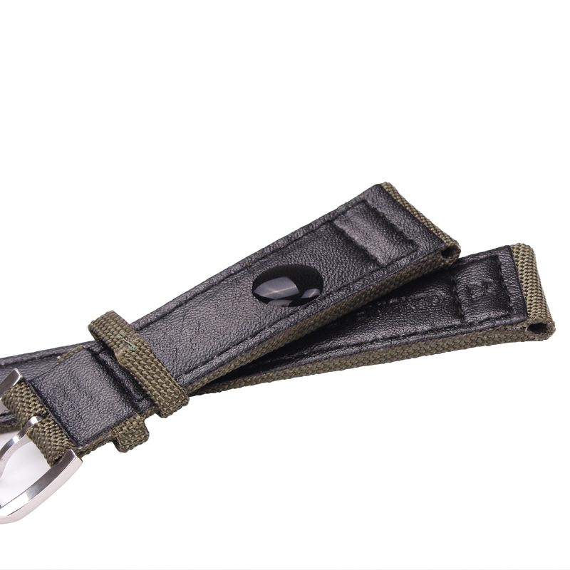 ユニセックスバックル付き本革時計バンド,ピンバックルストラッ - Nato Strap Nylon のレビューと価格