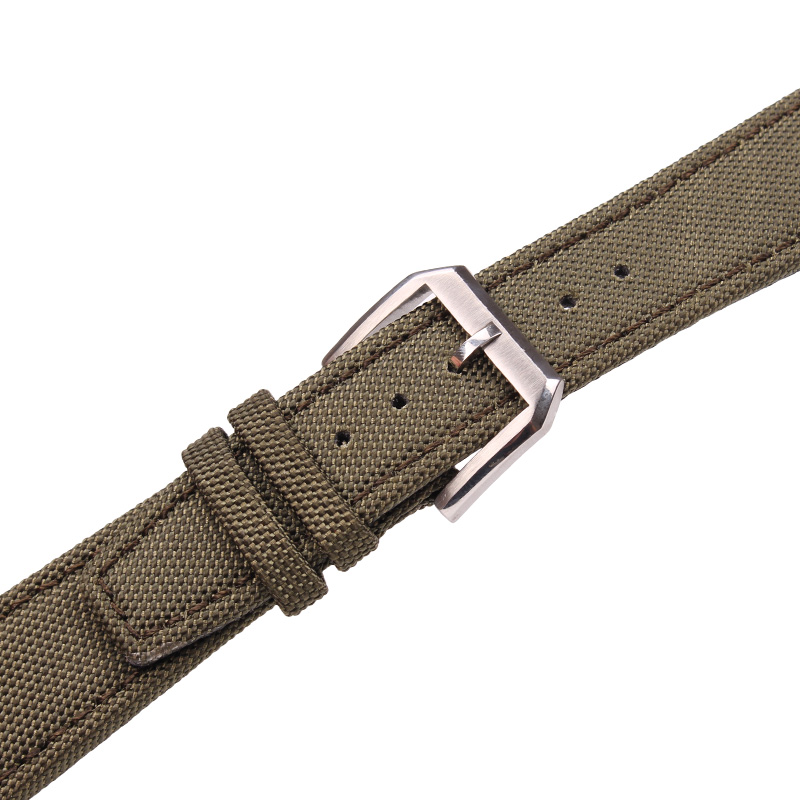 ユニセックスバックル付き本革時計バンド,ピンバックルストラッ - Nato Strap Nylon のレビューと価格