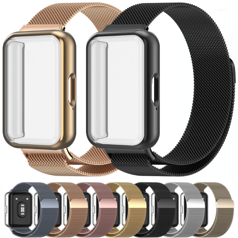 ミラネーゼループストラップ + ケースサムスンギャラクシーフ - Milanese Loop Magnetic のレビューと価格