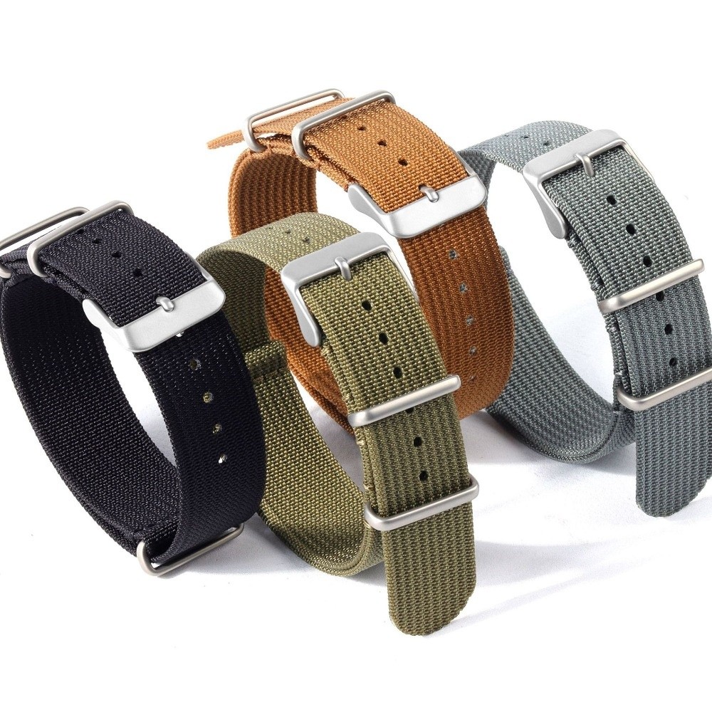 14/16/18/20/22mm NATO式腕時計バンド、ヴ - Nato Strap Nylon のレビューと価格