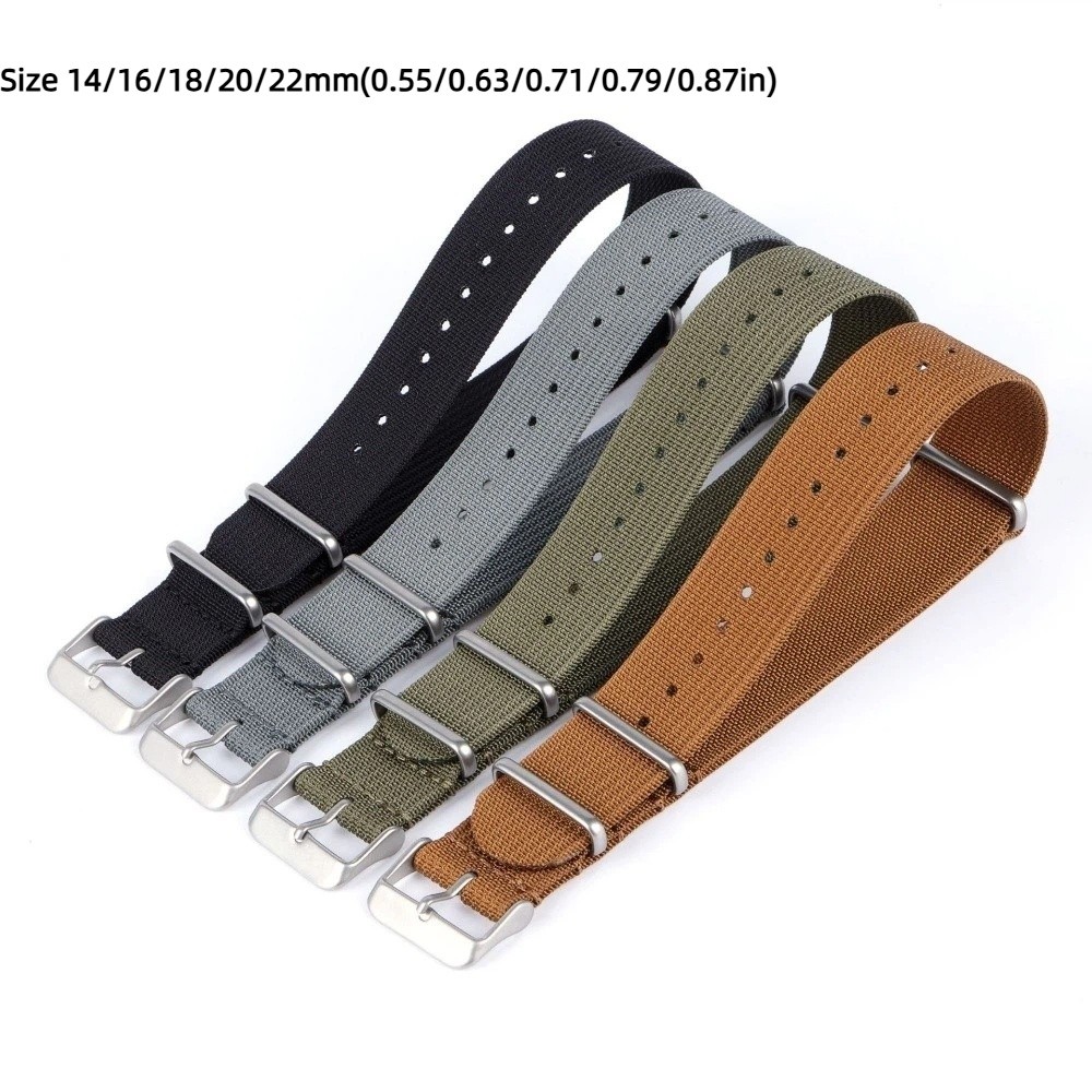 14/16/18/20/22mm NATO式腕時計バンド、ヴ - Nato Strap Nylon のレビューと価格