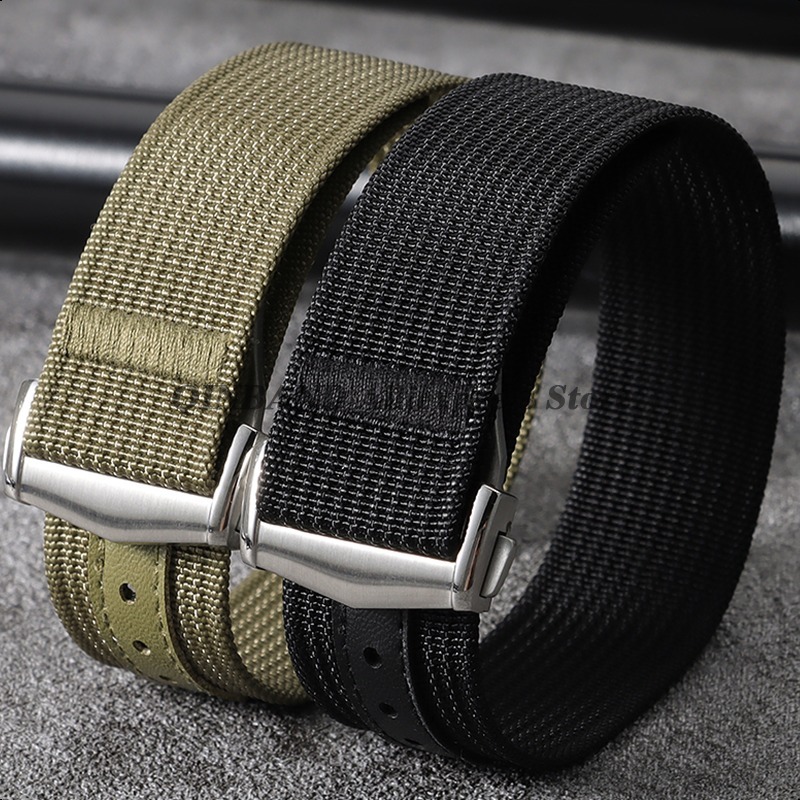 20 ミリメートル 22 ミリメートルキャンバスナイロン時計 - Nato Strap Nylon のレビューと価格