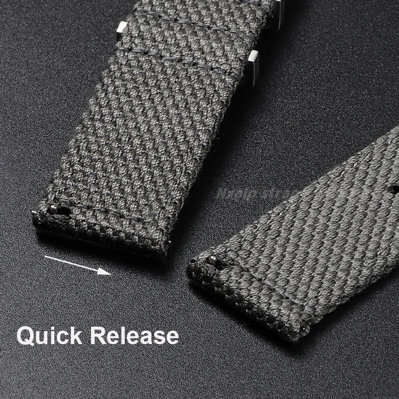 20 ミリメートル 22 ミリメートルナイロンコットン時計ス - Nato Strap Nylon のレビューと価格