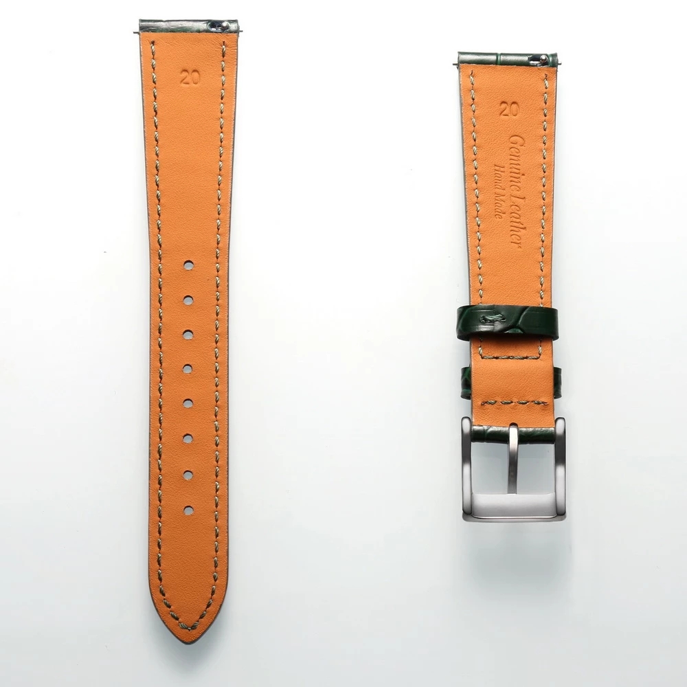 HEMSUT 高品質本革時計バンドクイックリリース手作り牛革 - Suede Strap Watch のレビューと価格