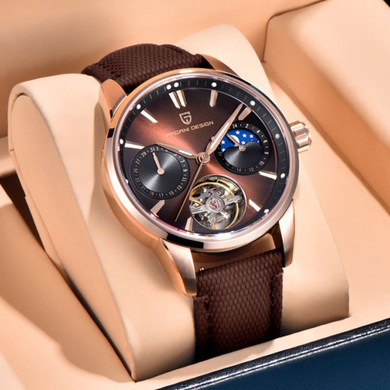 パガーニデザイン 新型YS021 トゥールビヨン 機械式腕時 - Seiko Watch Presage のレビューと価格